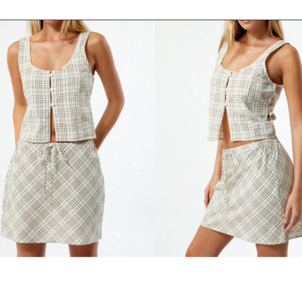 Rhythm top and skirt set